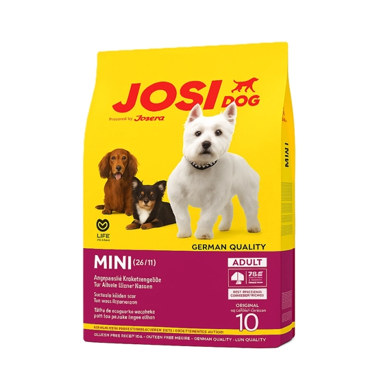 غذای سگ جوسرا josi dog mini وزن 10 کیلوگرم