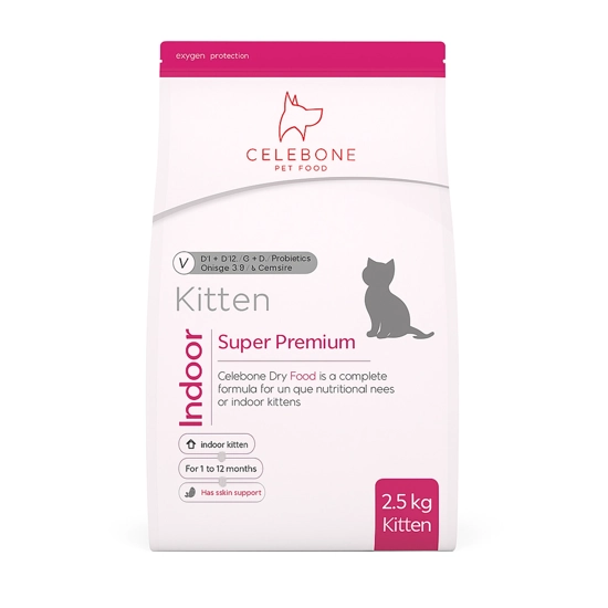 غذای بچه گربه سلبن Indoor kitten وزن 2.5 کیلوگرم