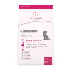 غذای بچه گربه سلبن Indoor kitten وزن 2.5 کیلوگرم