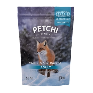 غذای سگ بالغ نژاد کوچک پتچی small and mini adult وزن 1.7 کیلوگرم