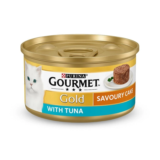 کنسرو گربه گورمت tuna وزن 85 گرم