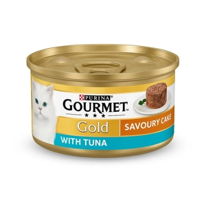 کنسرو گربه گورمت tuna وزن 85 گرم