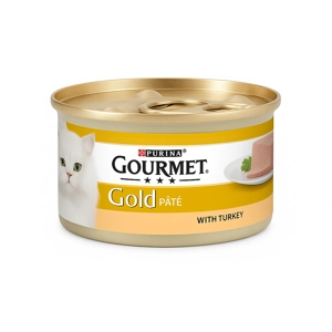 کنسرو گربه گورمت turkey وزن 85 گرم