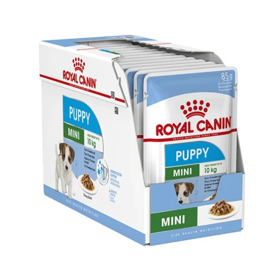 پوچ سگ رویال کنین mini puppy وزن 85 گرم پوچ سگ رویال کنین mini puppy وزن 85 گرم