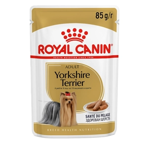 پوچ سگ رویال کنین yorkshire terrier وزن 85 گرم پوچ سگ رویال کنین yorkshire terrier وزن 85 گرم