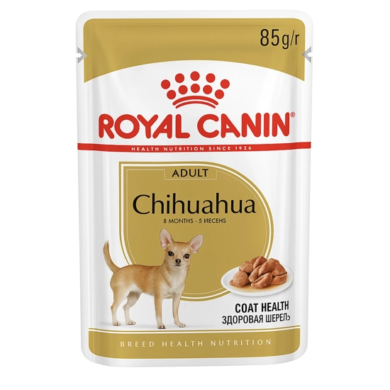 پوچ سگ رویال کنین chihuahua وزن 85 گرم پوچ سگ رویال کنین chihuahua وزن 85 گرم