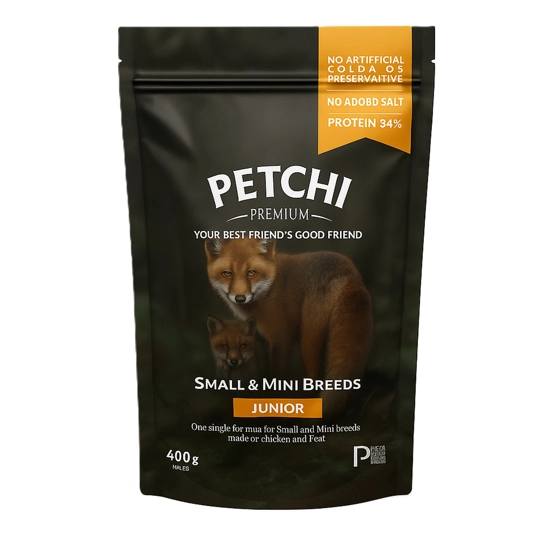 غذای سگ پتچی junior small and mini  وزن 400 گرم
