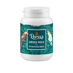 شیرخشک مخصوص پرندگان زینتی بالغ پرسا وزن 200 گرم