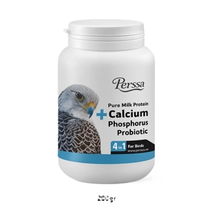 پودر کلسیم , پروبیوتیک و پروتین خالص شیر پرسا وزن 200 گرم