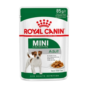 پوچ سگ رویال کنین mini adult وزن 85 گرم