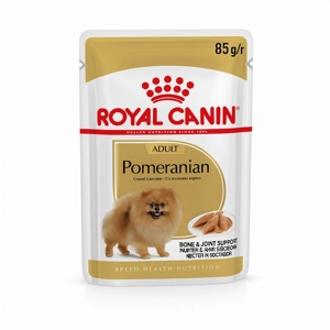 پوچ سگ رویال کنین pomeranian وزن 85 گرم پوچ سگ رویال کنین pomeranian وزن 85 گرم