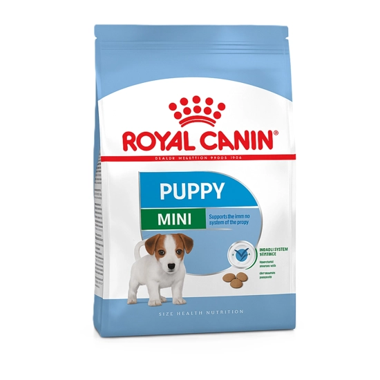 غذای سگ رویال mini puppy وزن 4 کیلوگرم