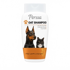 شامپو جو دو سر سگ پرسا oat shampoo حجم 250 میلی لیتر